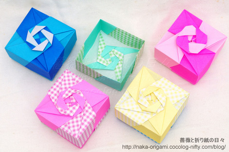 バラの小箱: 薔薇と折り紙の日々