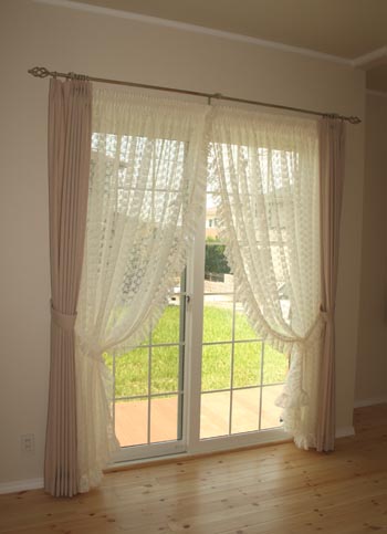 フリル付スタイルカーテン
