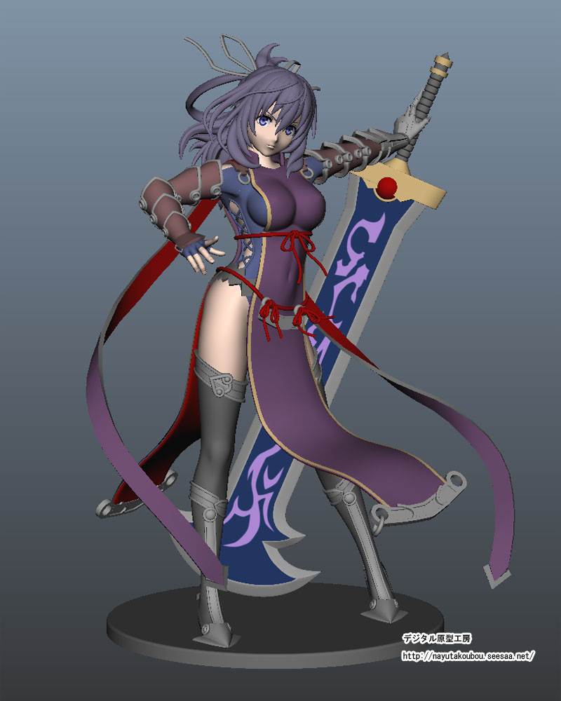 軌跡シリーズ リーシャ・マオ フィギュア 01: デジタル原型工房