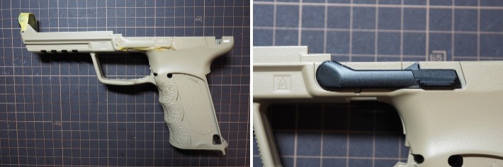 東京マルイ 電動HK45】塗装とサイレンサーを付けてタクティカル風に