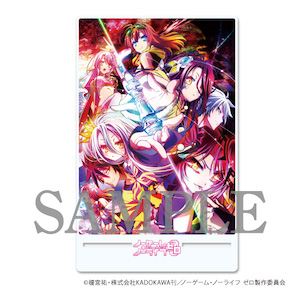 e ノーゲーム・ノーライフ 導入記念キャンペーン オリジナルアクリル