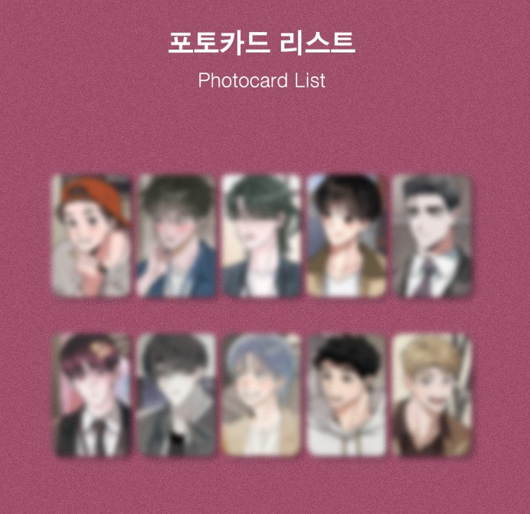 Open Company Day : BOMTOON B Collection Photo cards – nemo it store