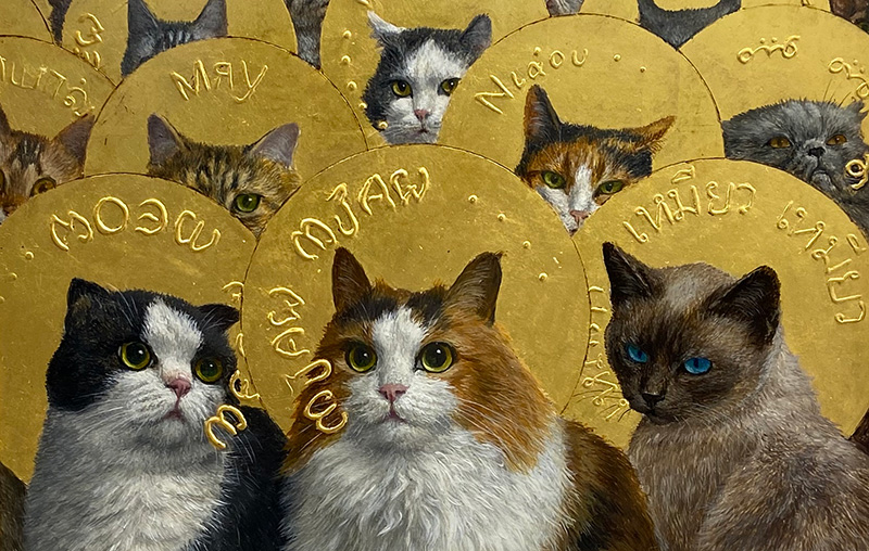 美術のなかの猫たち 日本最大のアートイベントで猫さがし アートフェア