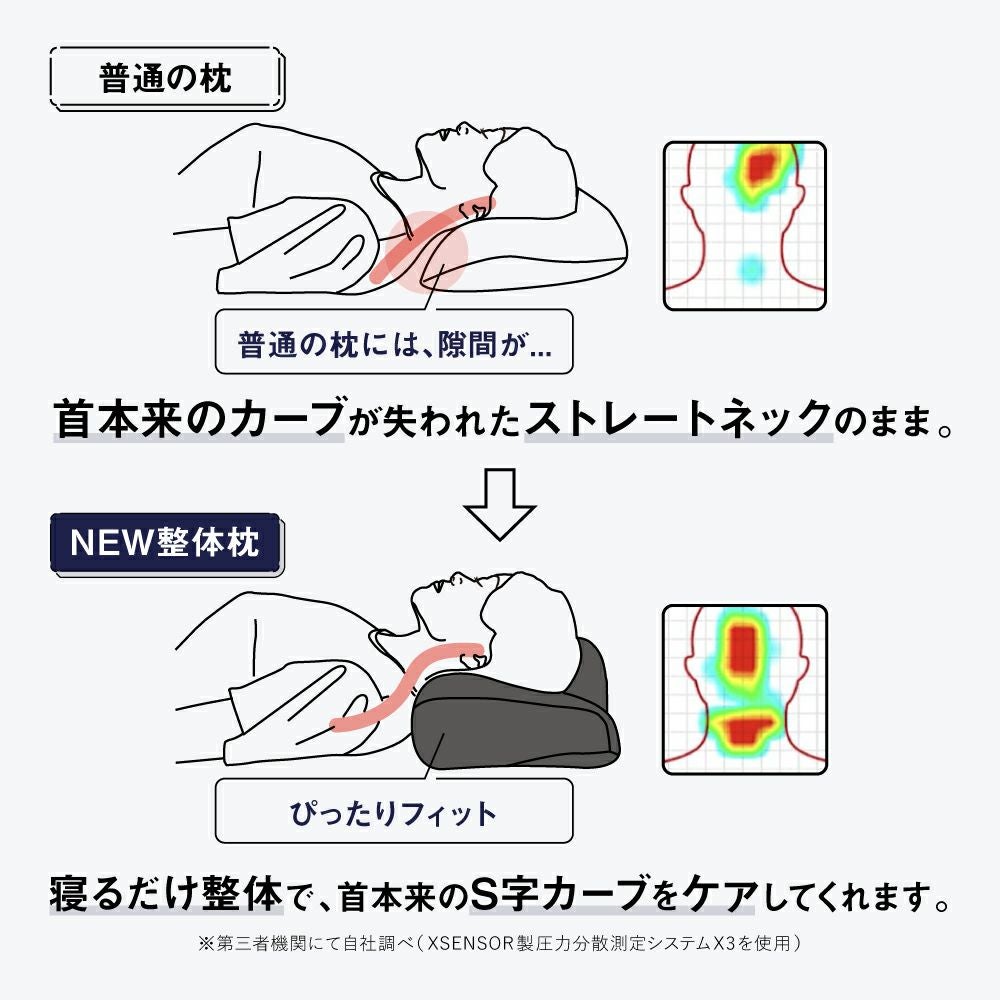 NEW整体枕（整体枕2） RAKUNA(ラクナ) | Nelture