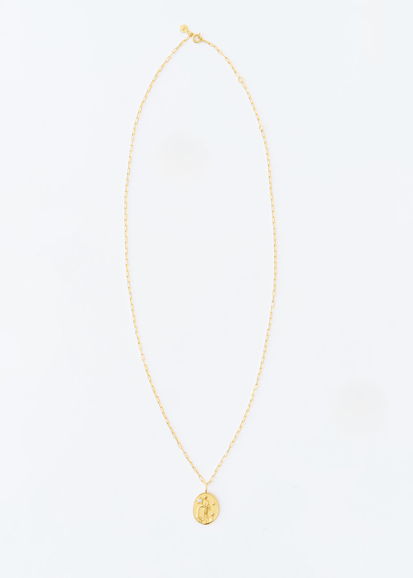 Astro Sign Plate Necklace AQUARIUS - 水瓶座 - | Pasand by ne