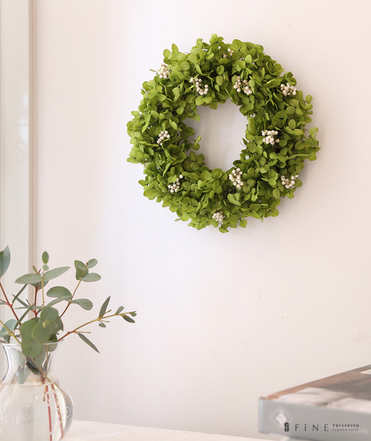 アナベルリース ミニ｜プリザーブドフラワー 母の日 2025 ギフト 送料