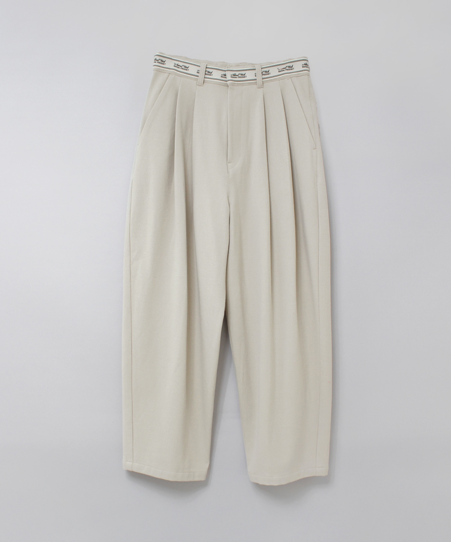 R4423 Nロゴベルトタックパンツ(F ライトベージュ): パンツ - RNA