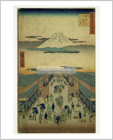 5-30] 安藤広重 の作品ポスター、≪アール・アートグッズ≫