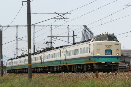 鉄道写真 コレクション2014(73) 485系特急列車の数少ない生き残り