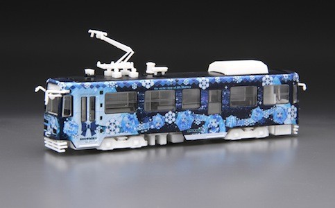 雪ミク」電車、プラモデルをさっぽろ雪まつりなどで販売 - フジミ模型