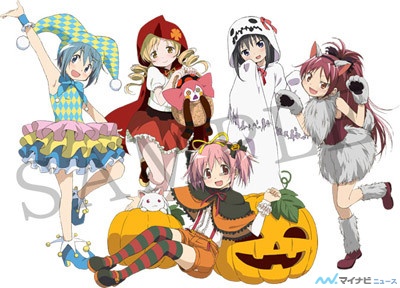 魔法少女まどか☆マギカ』、ハロウィンコスの等身大スタンドパネル登場