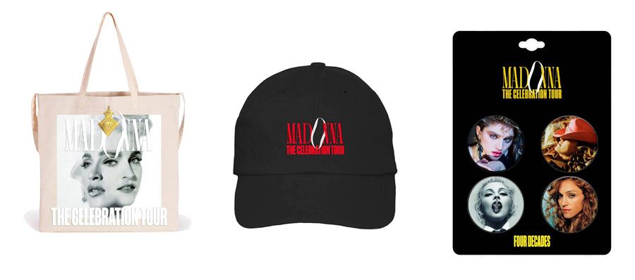 Now Available: The Celebration Tour Merch - MadonnaTribe