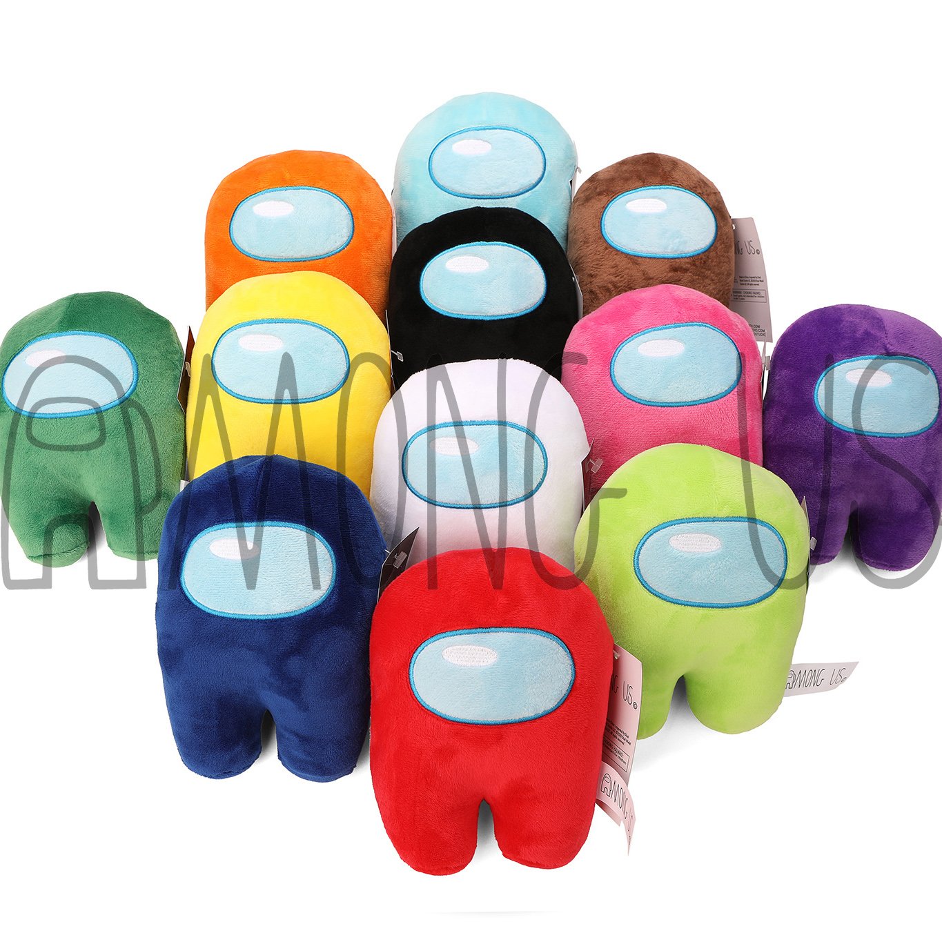 Among Us』のかわいい公式ぬいぐるみが発売開始。ひとつ20ドルで12色を