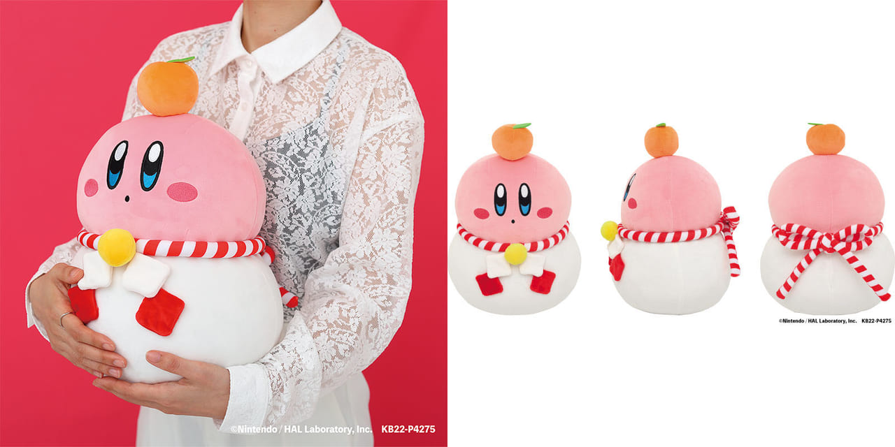 カービィ」が鏡餅になったキュートなクッションが12月20日（火）に発売決定