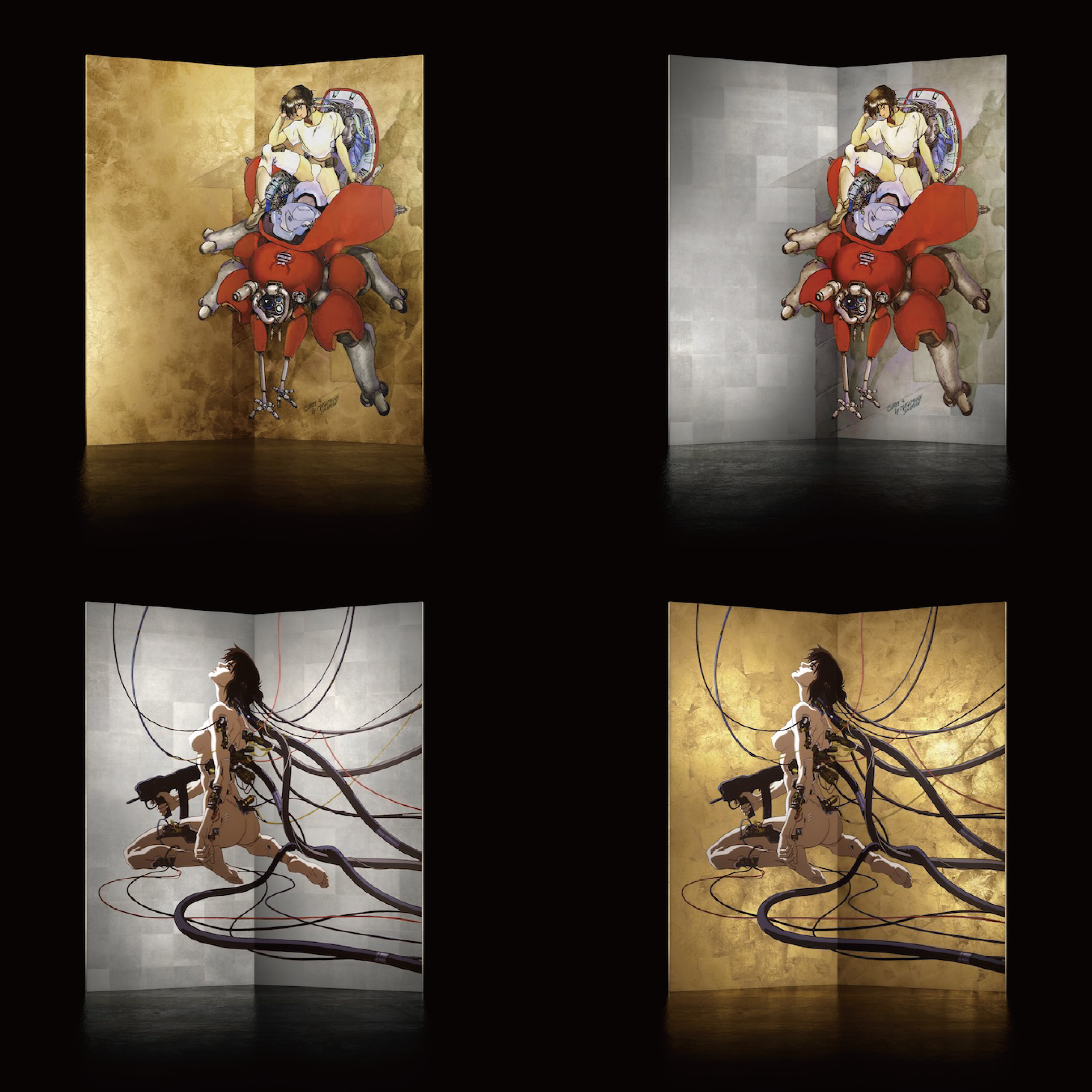 攻殻機動隊展」で「タチコマ」と「笑い男」のぬいチャームが発売決定