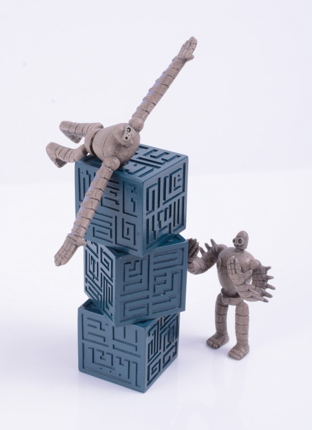 画像8 / 10＞ロボット兵が組体操！天空の城ラピュタをつむつむで再現