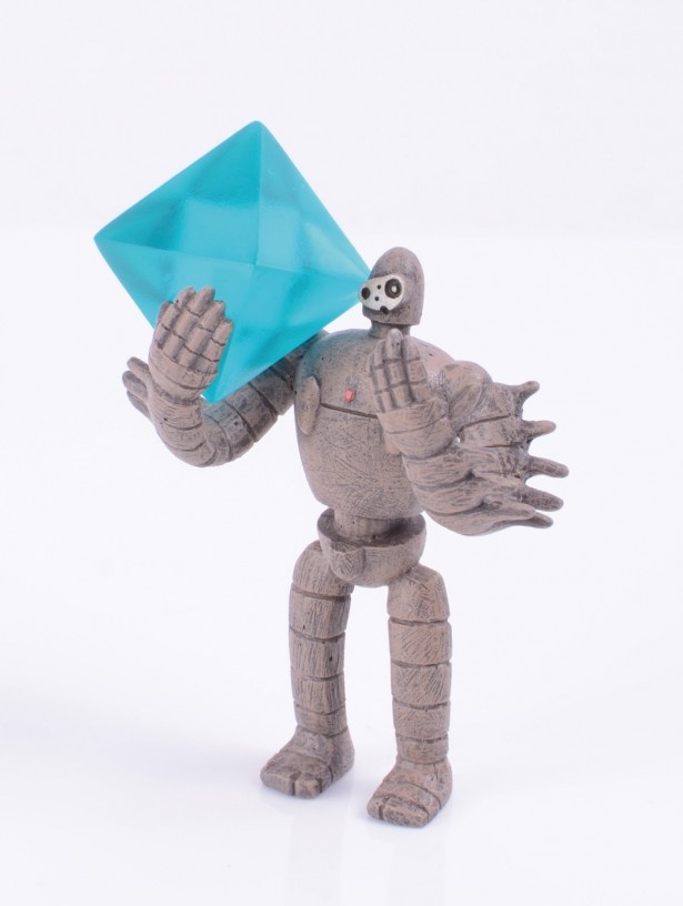 画像5 / 10＞ロボット兵が組体操！天空の城ラピュタをつむつむで再現