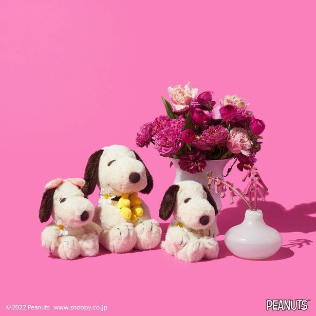 スヌーピーとアフタヌーンティーがコラボ！色とりどりの花々で彩る春
