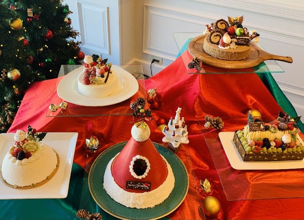 真っ赤なサンタ帽のXmasケーキに注目！シェラトン・グランデ