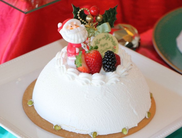 真っ赤なサンタ帽のXmasケーキに注目！シェラトン・グランデ