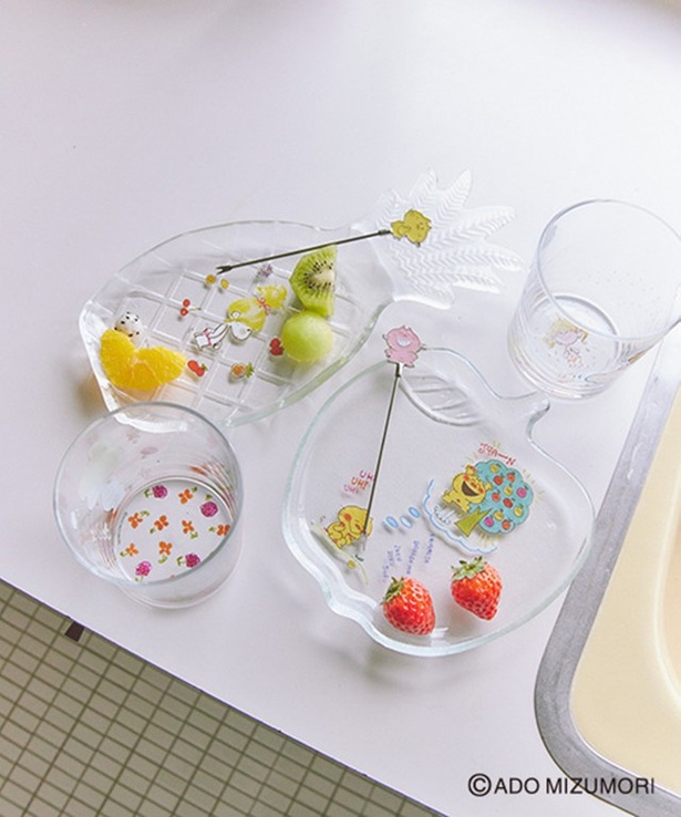 水森亜土×studio CLIPが初コラボ！食器やポーチ、コスメ、インテリア