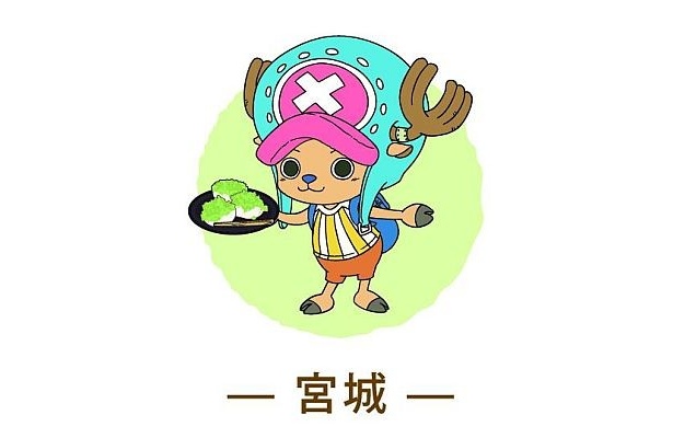 ワンピース」チョッパーの“ご当地レターセット”第2弾が登場