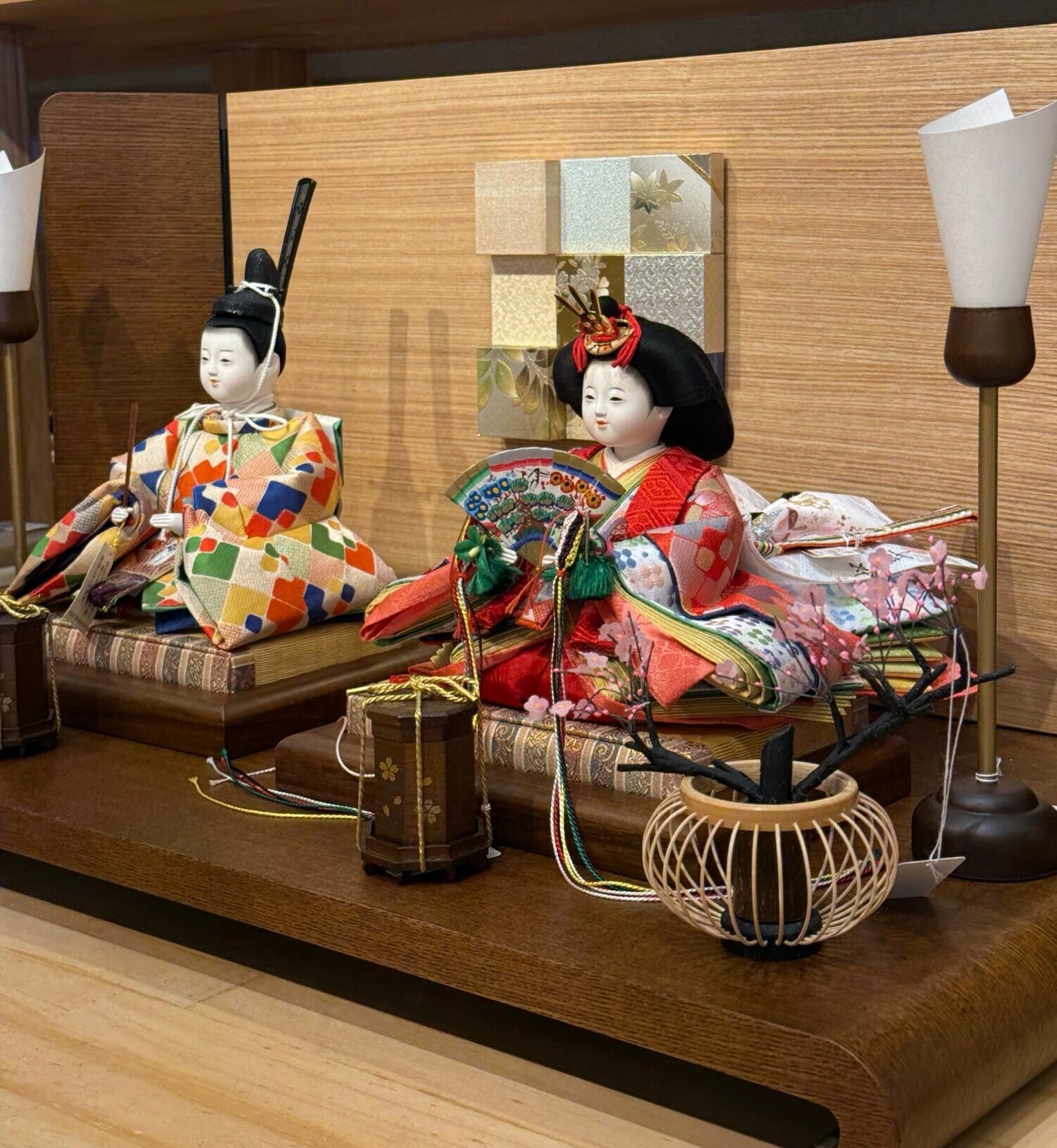 小出松寿作 五寸おぼこ雛 親王飾り｜人形のかに江