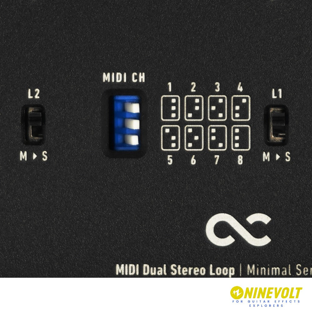 One Control - Minimal Series MIDI Dual Stereo Loop | スイッチャー