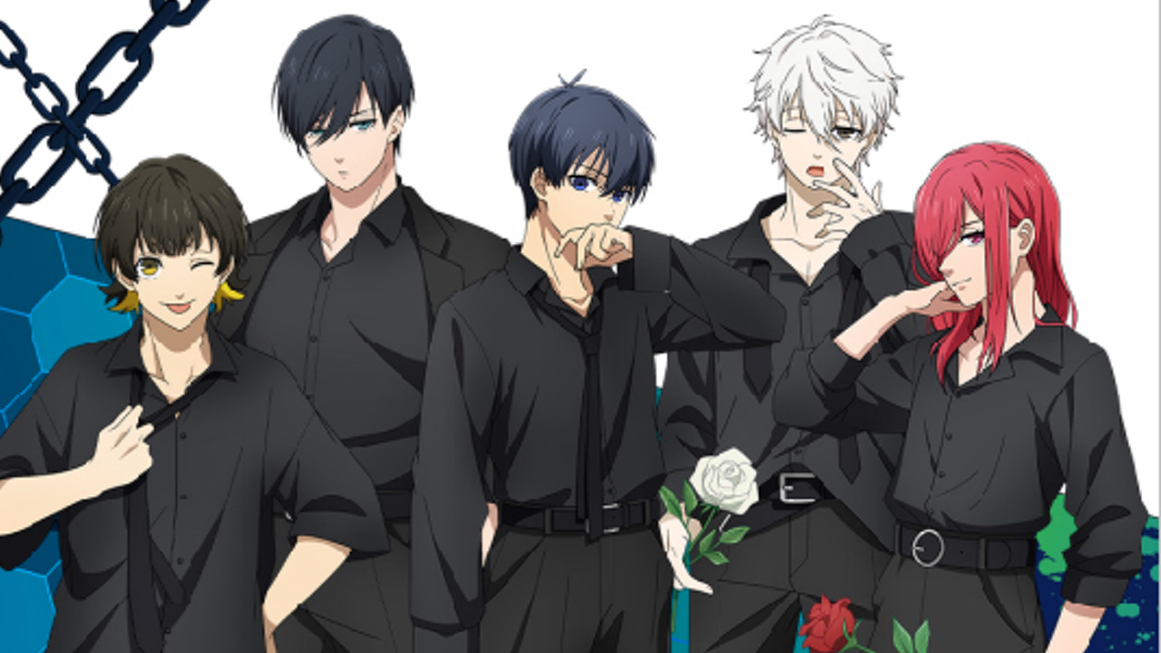 アニメ「ブルーロック」黒シャツ+鎖骨はズルい！TSUTAYA POP UP SHOPの