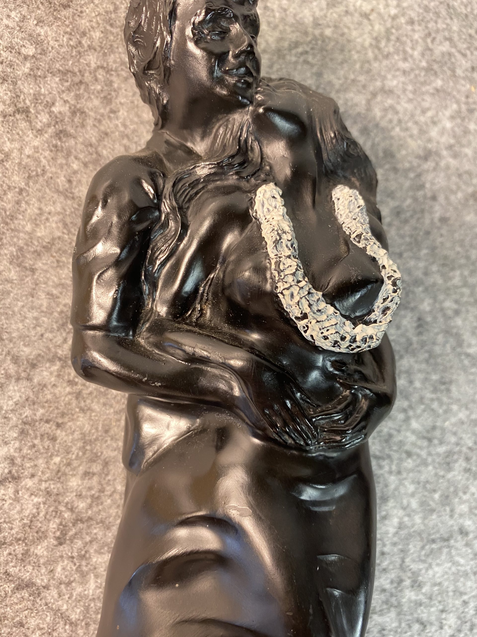 1970s ハワイ製 フランク シャーマン 黒珊瑚 置物 | 京都アンティーク