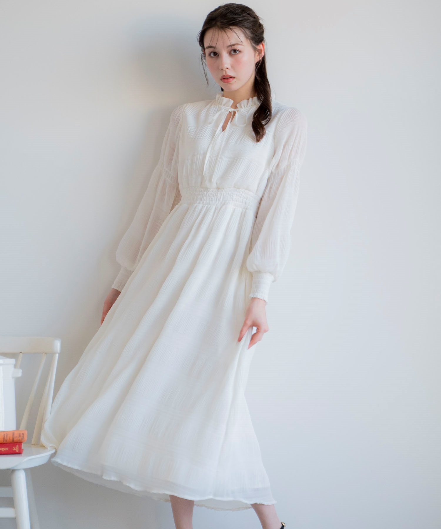 マジョリカプリーツワンピ | ロングワンピース | NOELA OFFICIAL WEB STORE