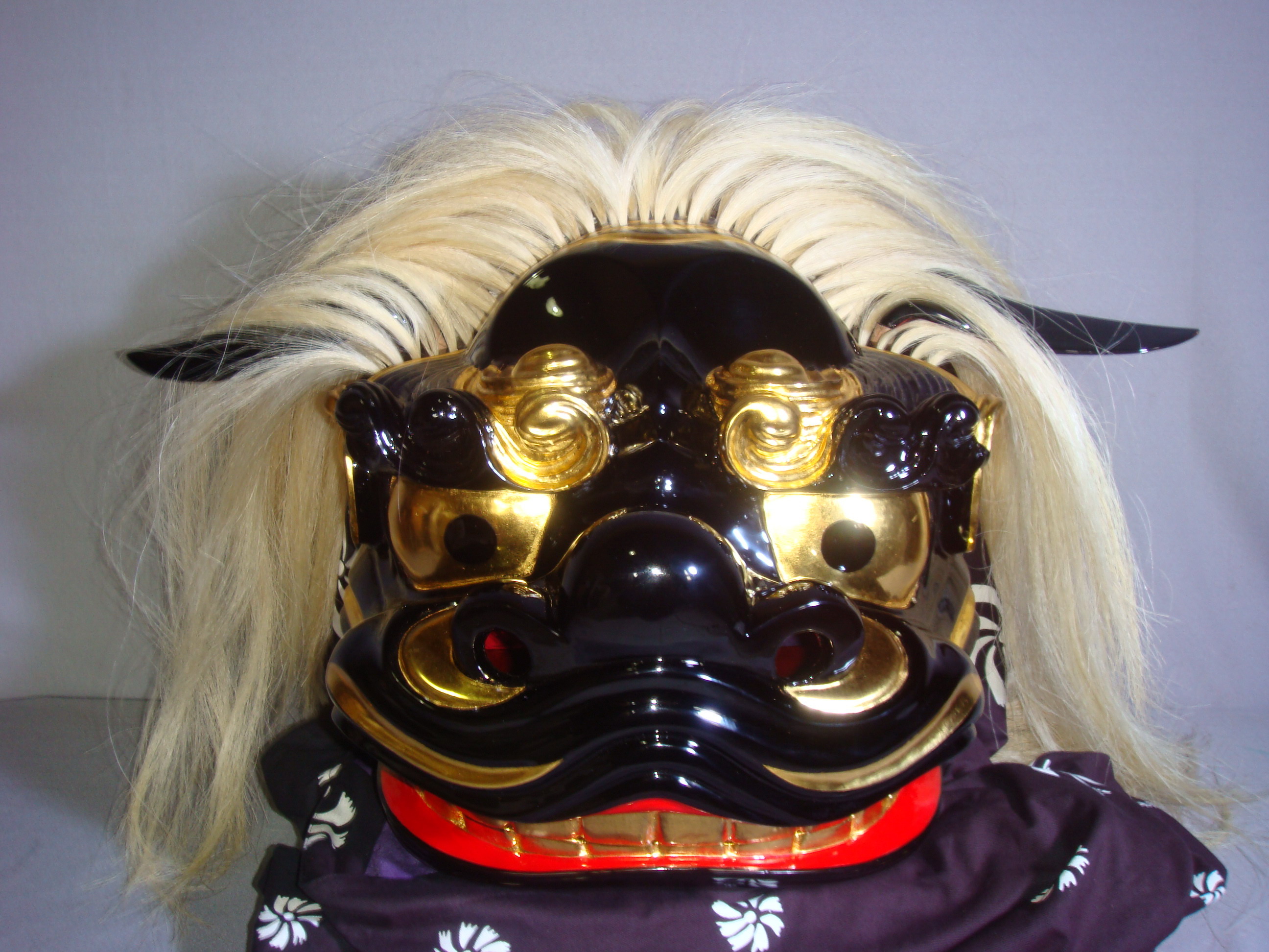 獅子頭-宇津黒獅子頭