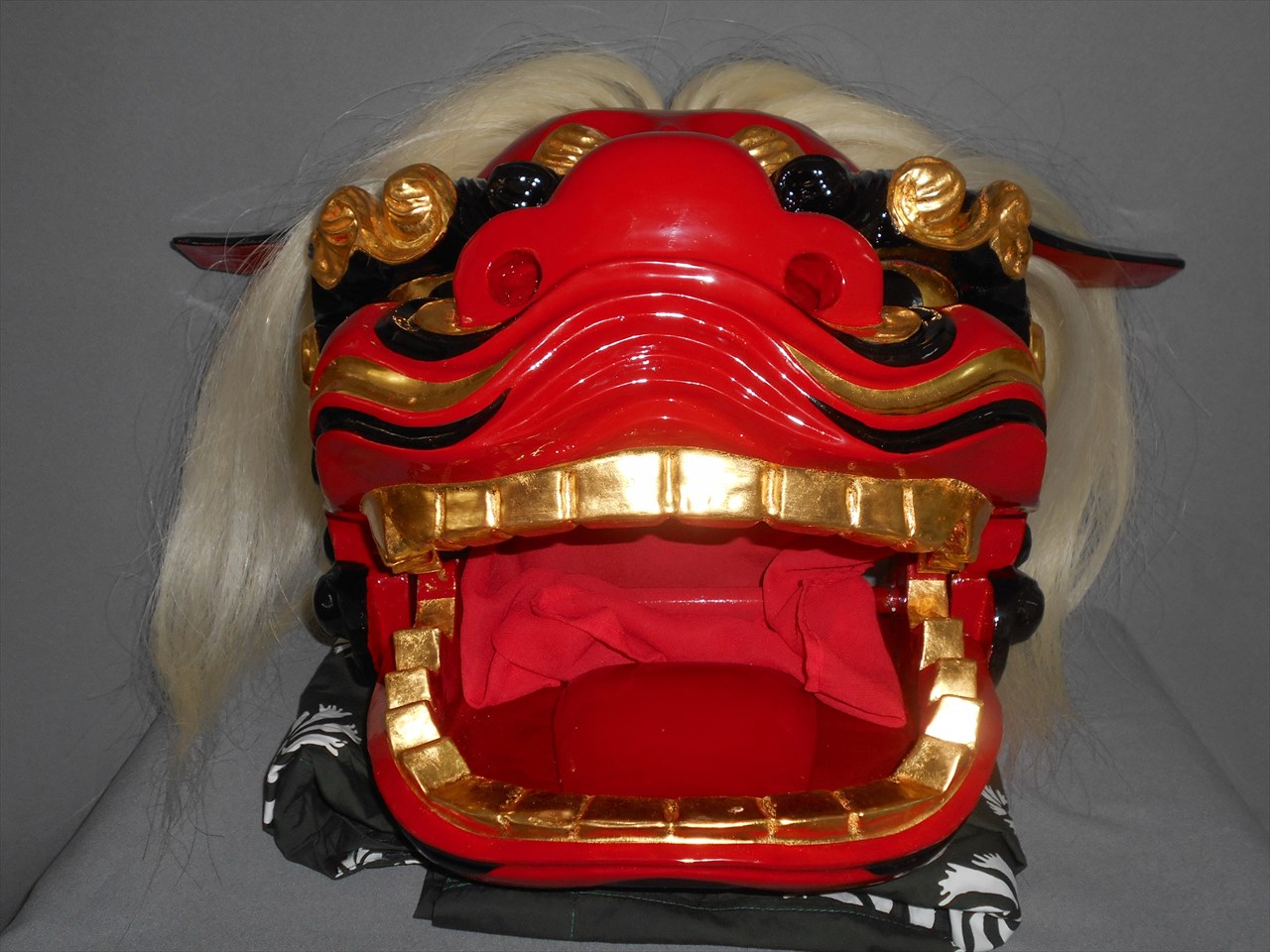 獅子頭-完成品大特価、スチロール製宇津1尺2寸軽量