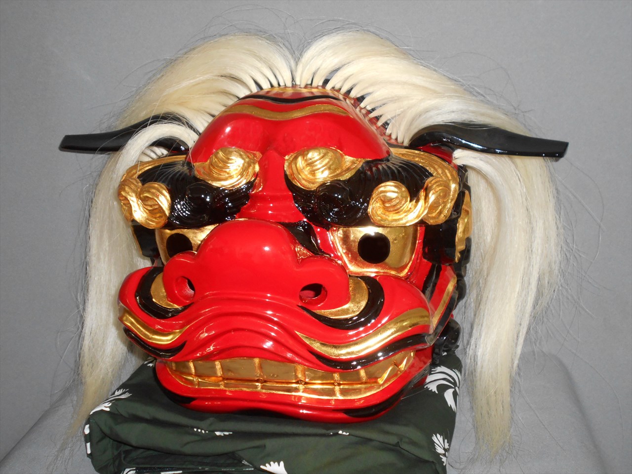 獅子頭-完成品大特価、スチロール製宇津1尺2寸軽量