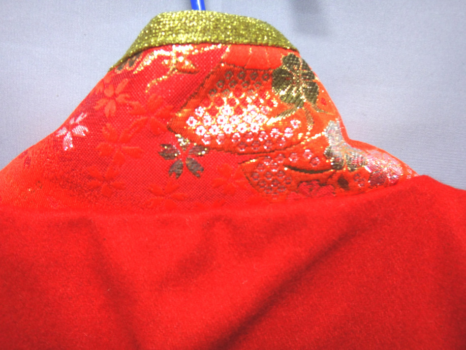 陣羽織 真田幸村 六文銭 赤