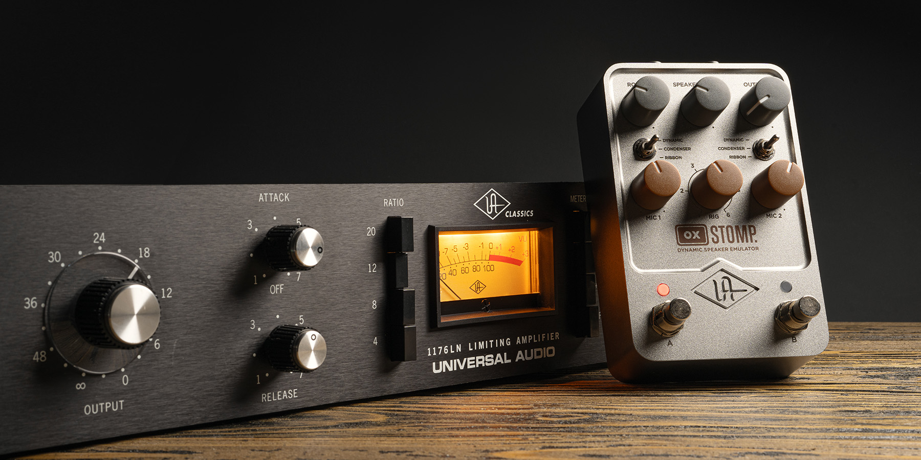 Universal Audio Release New UAFX OX Stomp Dynamic Speaker Emulator