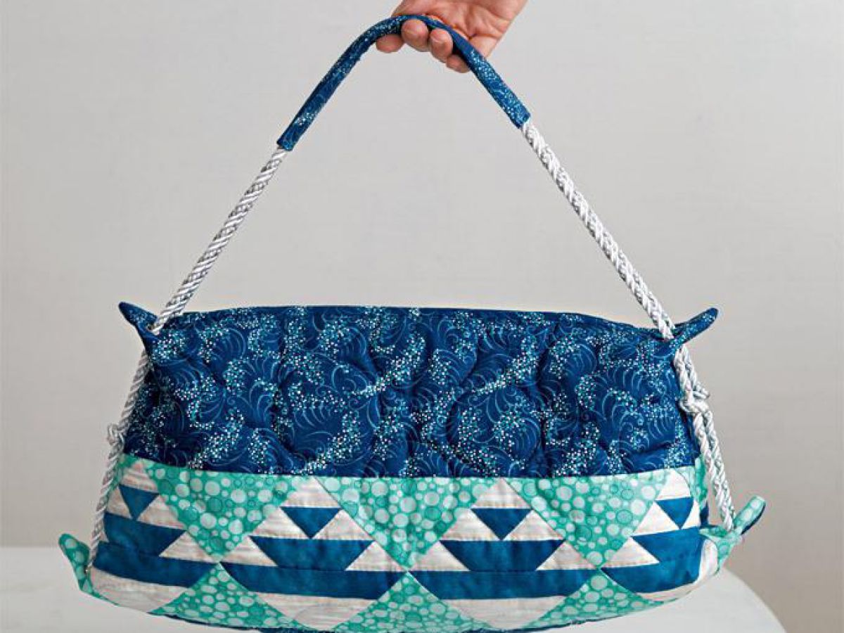 長さ調節ができる！「パッチワークの夏バッグ」の作り方｜ぬくもり