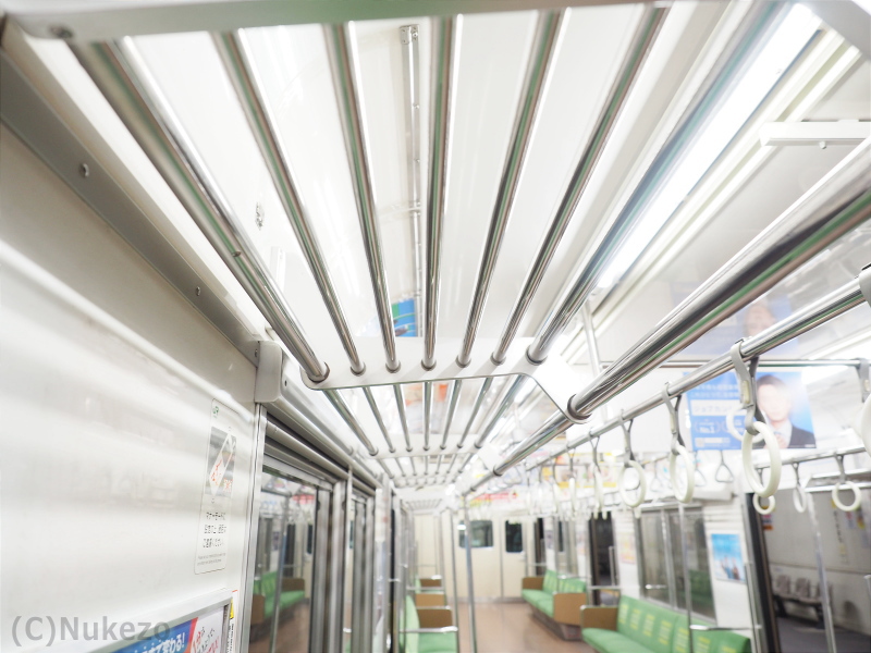 205系1100番台「鶴見線」 車内の様子を紹介 座席・モケット・205系1100