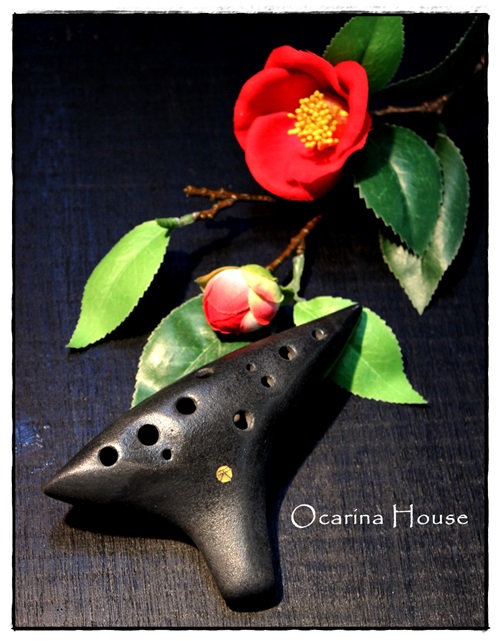 よ*こ様 YOKOオカリナ ソプラノF管（レッド） YOKOオカリナ