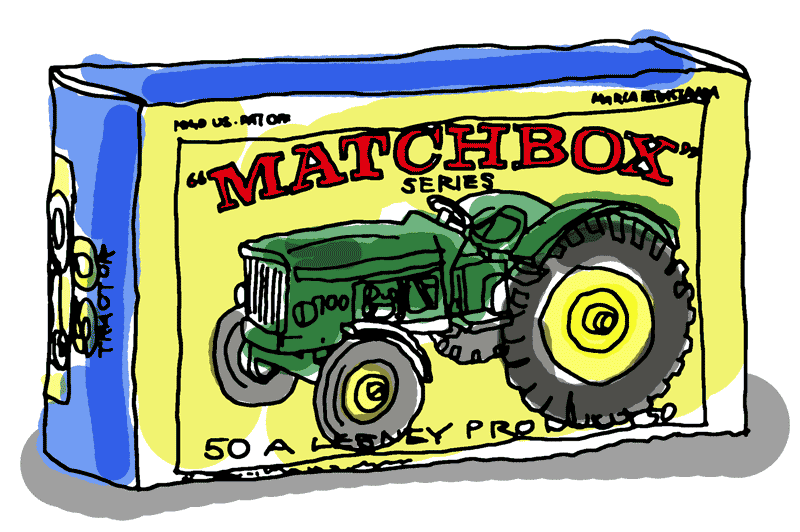 マッチボックス（Jhondeere LANZ 700）なんと400投稿目！ | 水戸市大場