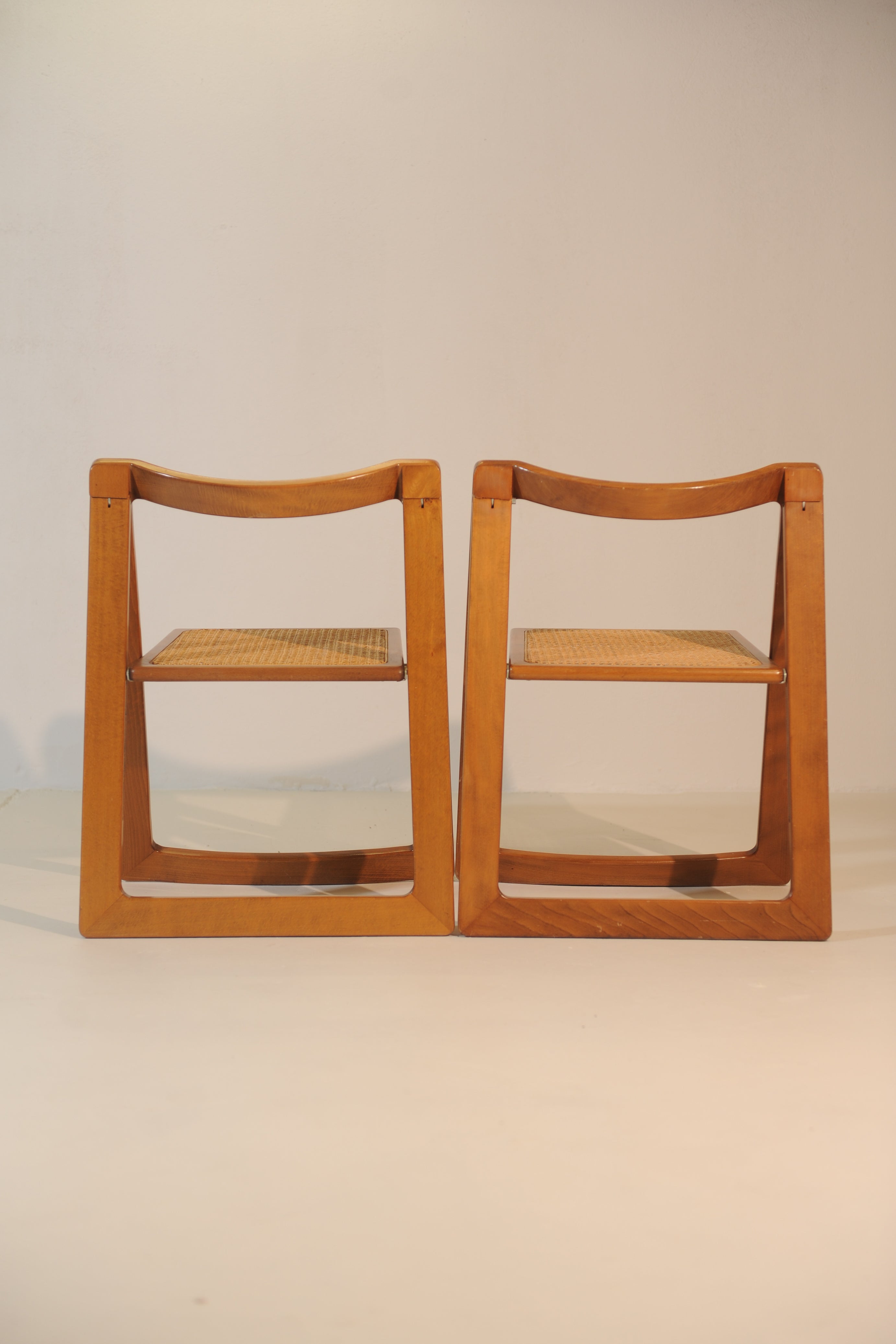 Set of 4 Aldo Jacober & D'Aniello Folding Chairs, 1966