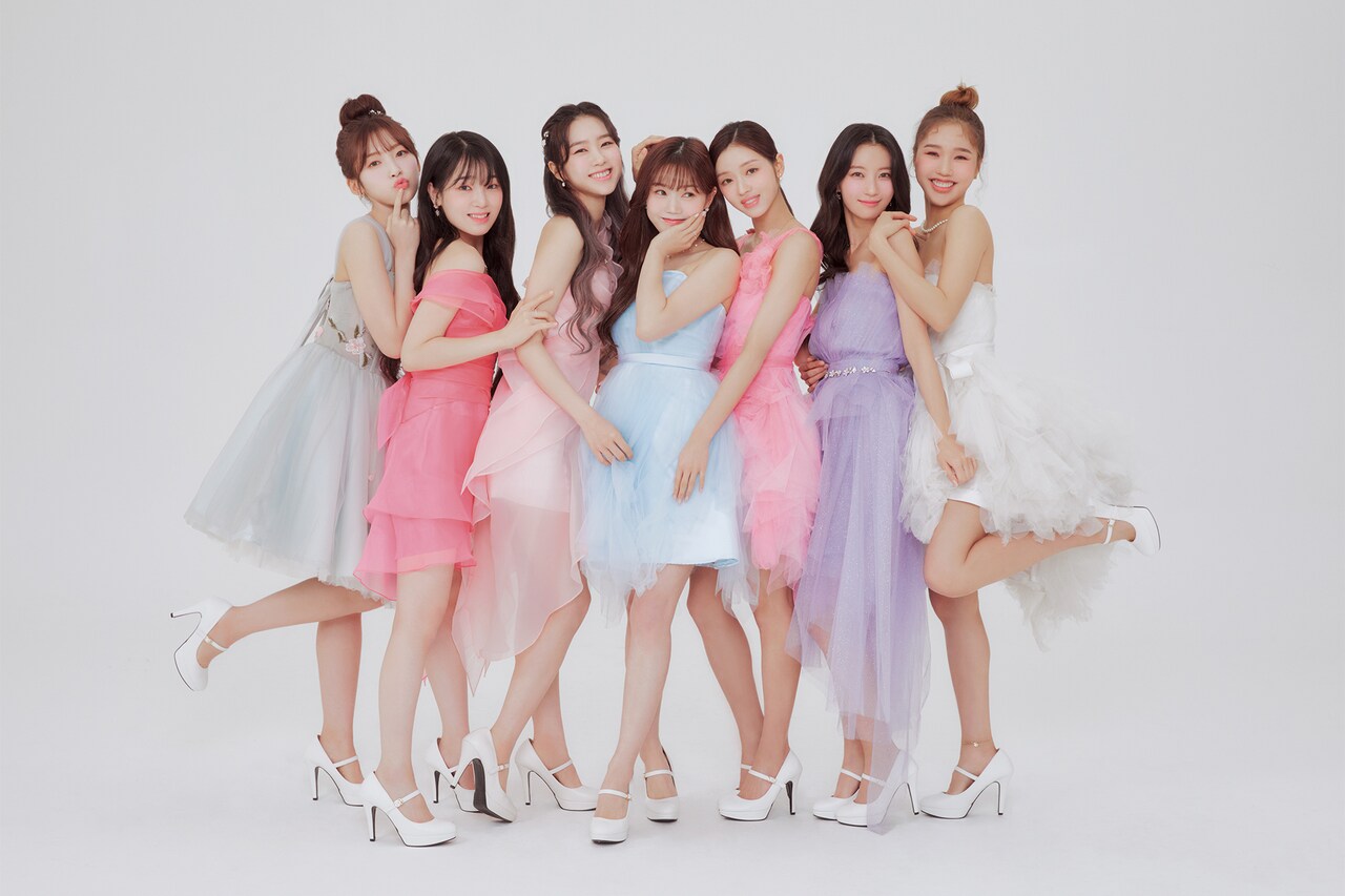 OH MY GIRLが日本ベスト盤リリース、稀有なキャリアを歩む7人が起こし