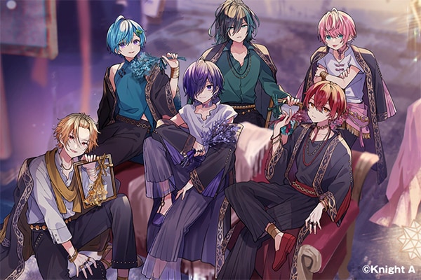 声”を武器に活動する6人組ユニットKnight A - 騎士A -がCDデビュー
