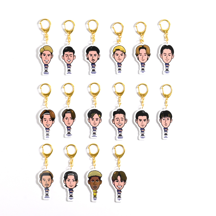 SALE】プレーヤーズアクリルキーホルダー(イラスト)※シークレット商品