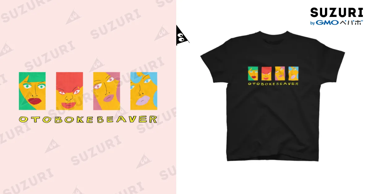 おとぼけビ〜バ〜肖像画Tシャツ / おとぼけビ～バ～ ( otobokebeaver