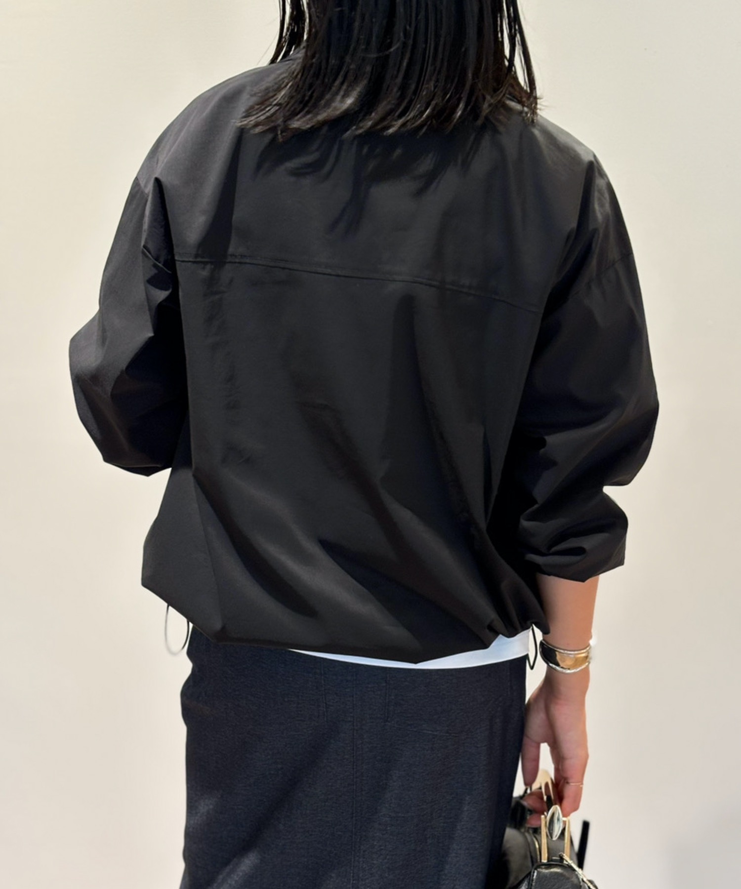 ハーフジップドロストヘムシャツ Emma Taylor│STYLEDOOR スタイルドア