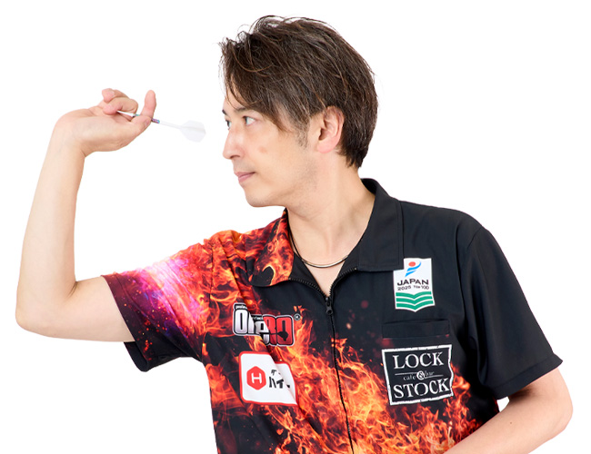 𠮷田 徳久｜ダーツ用品メーカーOne80（ワンエイティ）