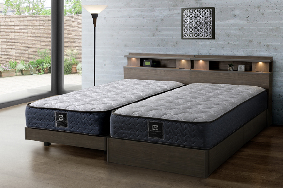 シーリー モクアール＋ツインエール01TT ベッドフレーム＆マットレス 2