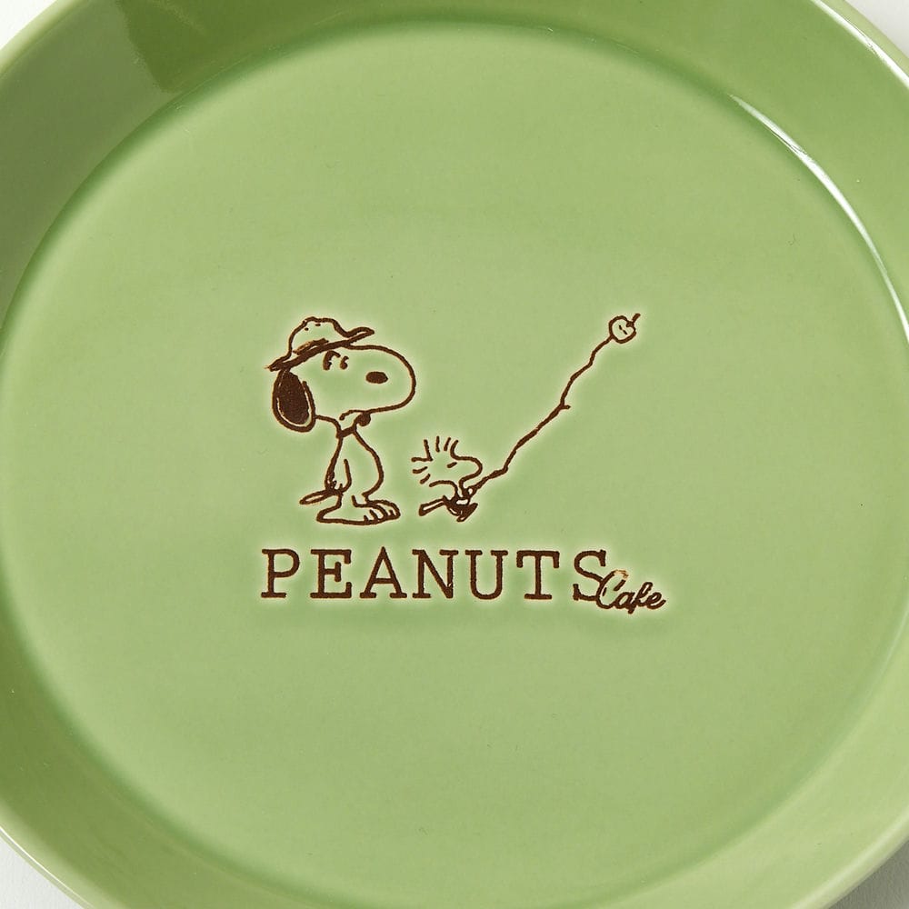 PEANUTS Cafe SMT プレートS グリーン – PEANUTS Cafe Online Shop