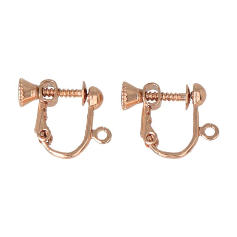 ネジバネ式イヤリングパーツ ニッケルフリー 1組2個セット – OSEWAYA